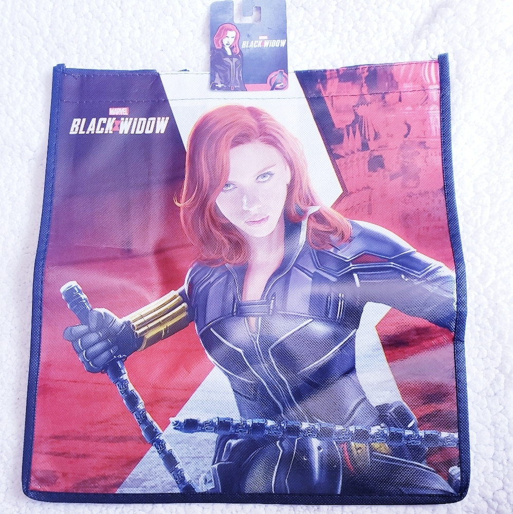 Marvel Black Widow Reusable Tote Bag. NWT.